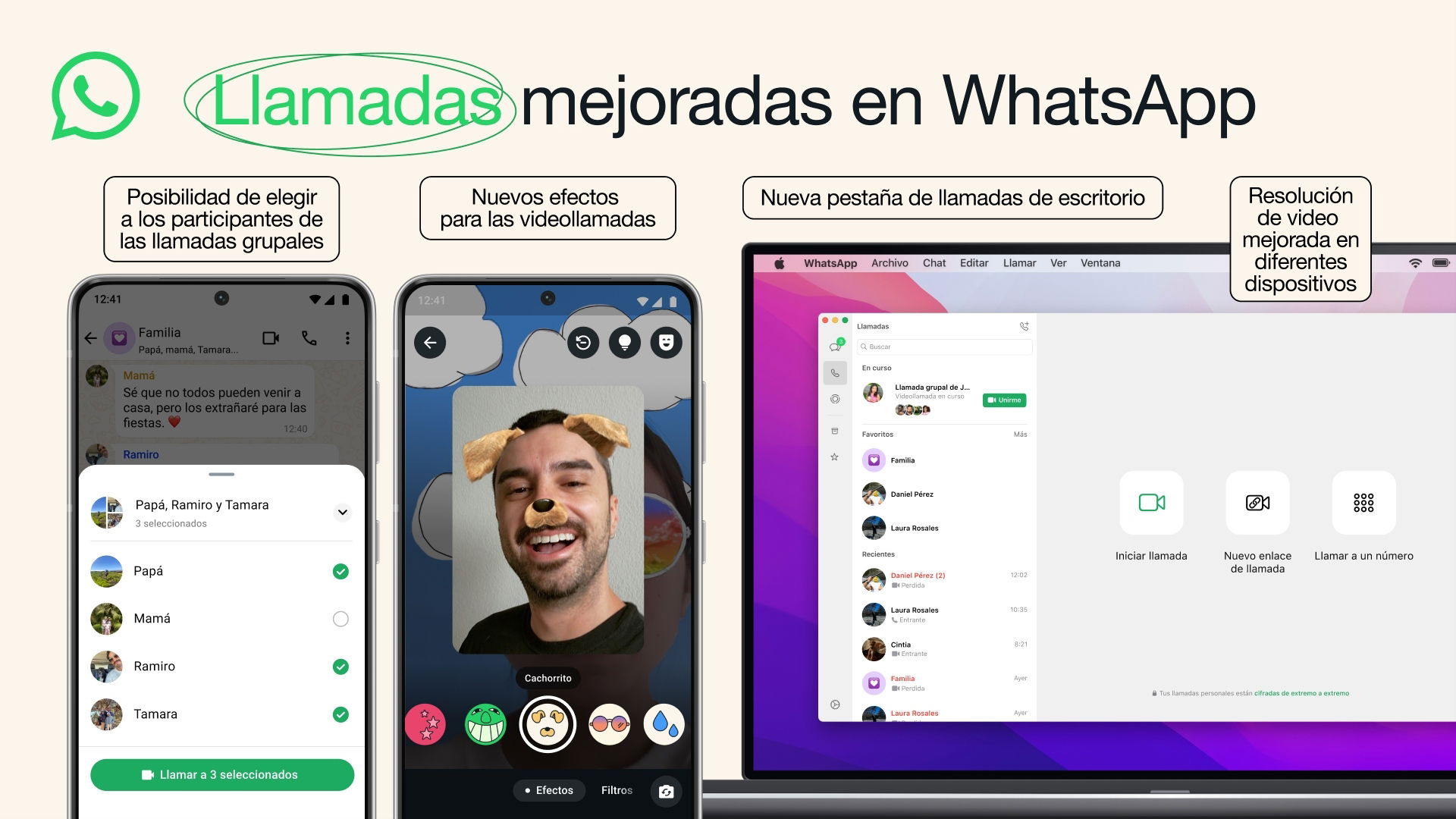 WhatsApp révolutionne les appels et vidéoconférences avec 4 innovations majeures 3 WhatsApp améliorations