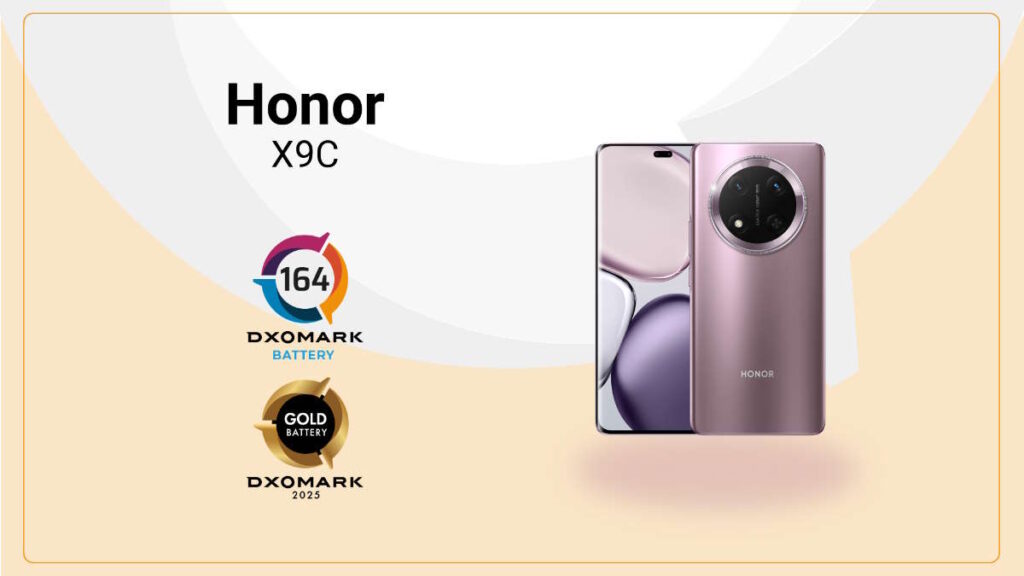 Honor X9c : Un nouveau champion de l'autonomie qui s'impose dans le monde des smartphones 4 Honor X9c batterie DXOMARK autonomie chargement