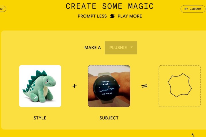 J'ai testé le dernier outil d'IA de Google qui génère des images de manière ludique et novatrice 3 Google Whisk utilisé avec des images téléchargées.