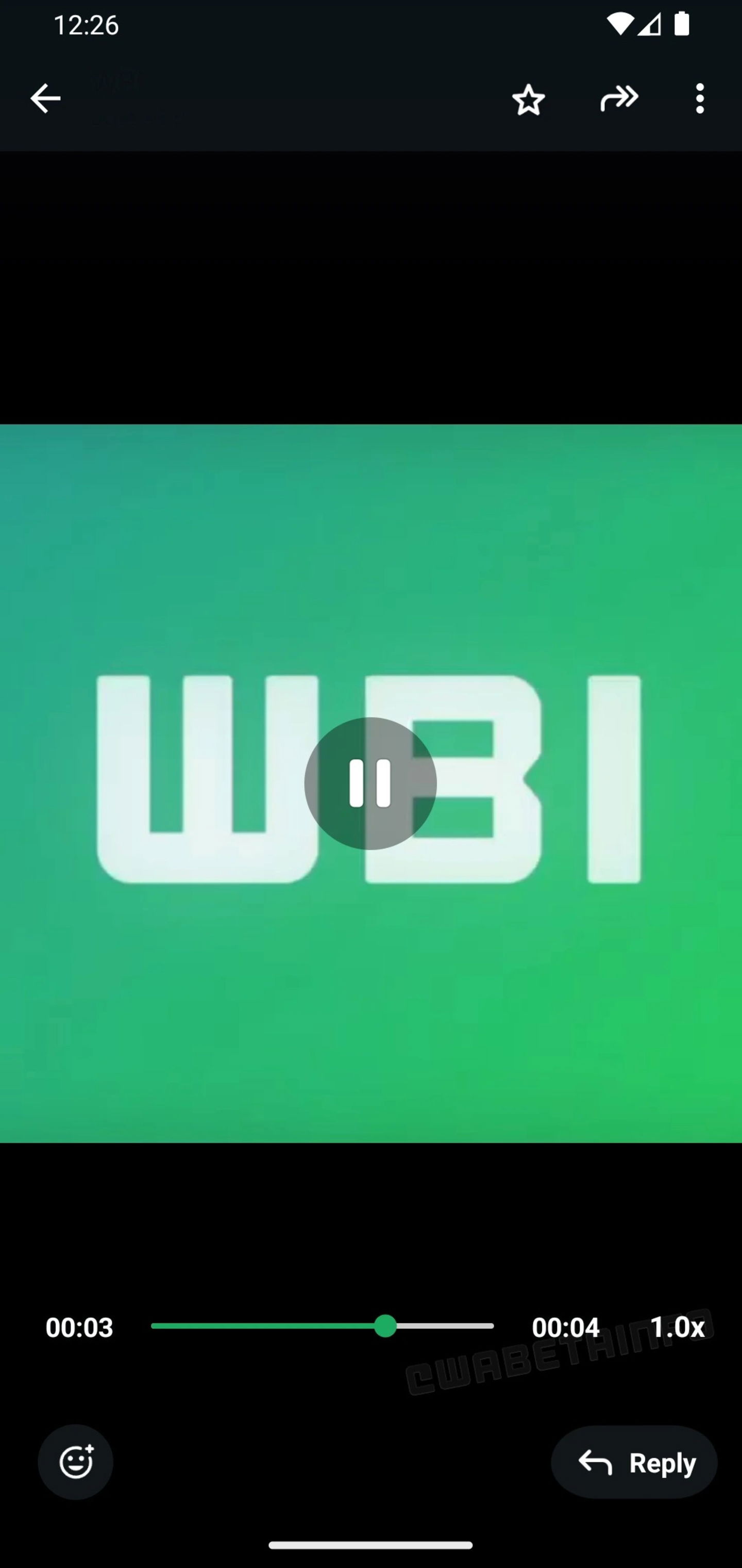 Tu pourras non seulement accélérer les audios de WhatsApp, mais aussi leurs vidéos ! 3 Accélérer les vidéos de WhatsApp
