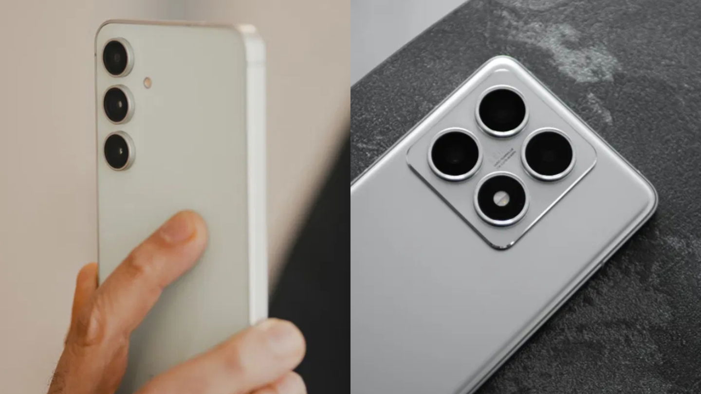 Caméras du Samsung Galaxy S24 FE et du Xiaomi 14T Pro