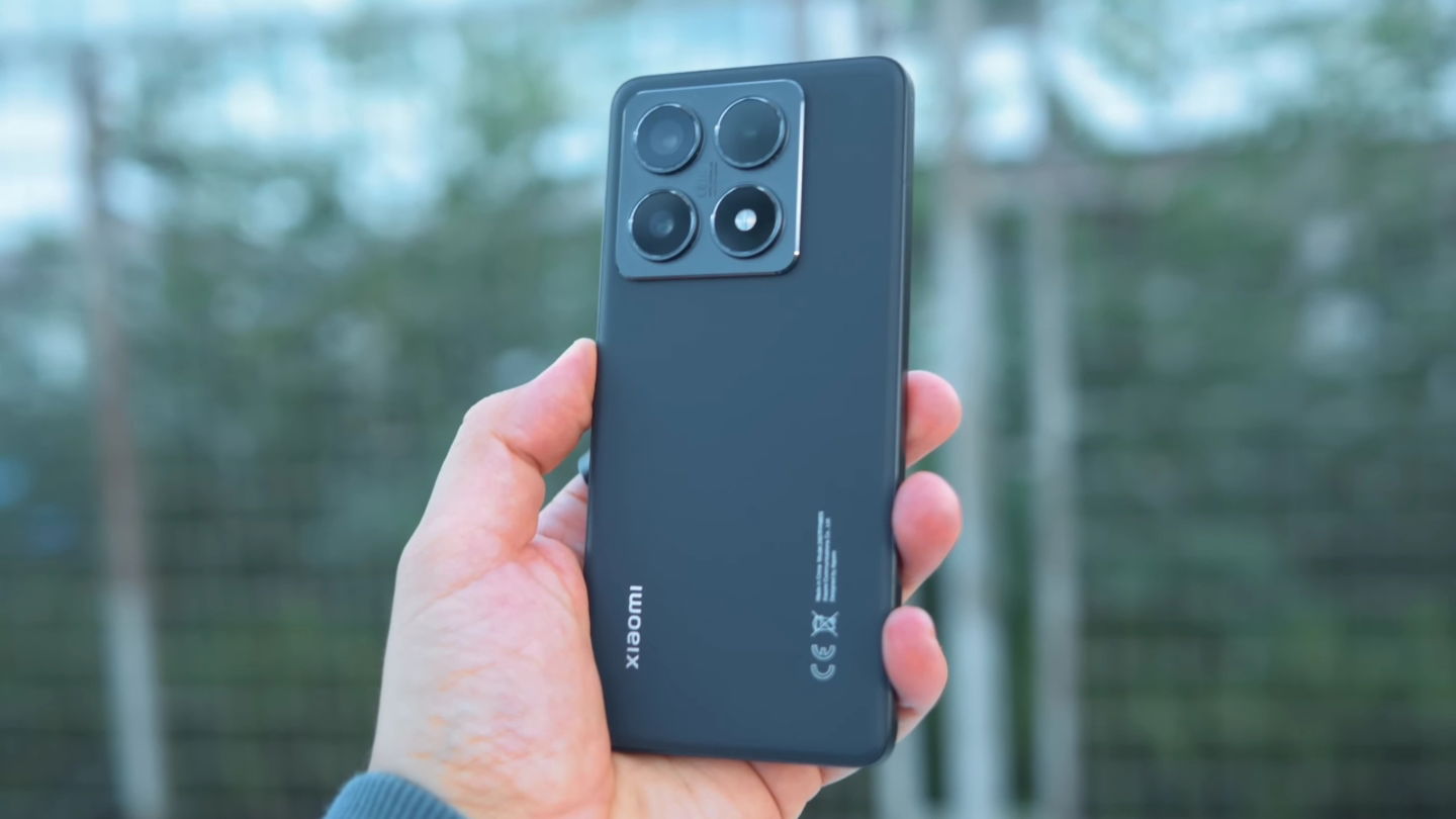 Arrière du Xiaomi 14T en noir