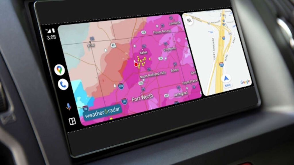 Android Auto ouvre la voie à un nouveau type d'applications ! Découvrez ce qui arrive 4 Android Auto apps météorologiques automobiles