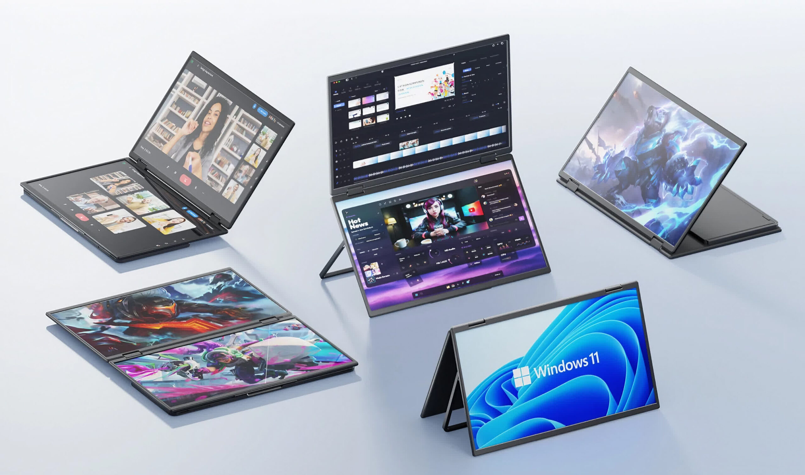 Minisforum dévoile un moniteur portable innovant avec double écran 1080p pour 231 € 95 Minisforum Dévoile Un Moniteur Portable Innovant Avec Double écran 1080p