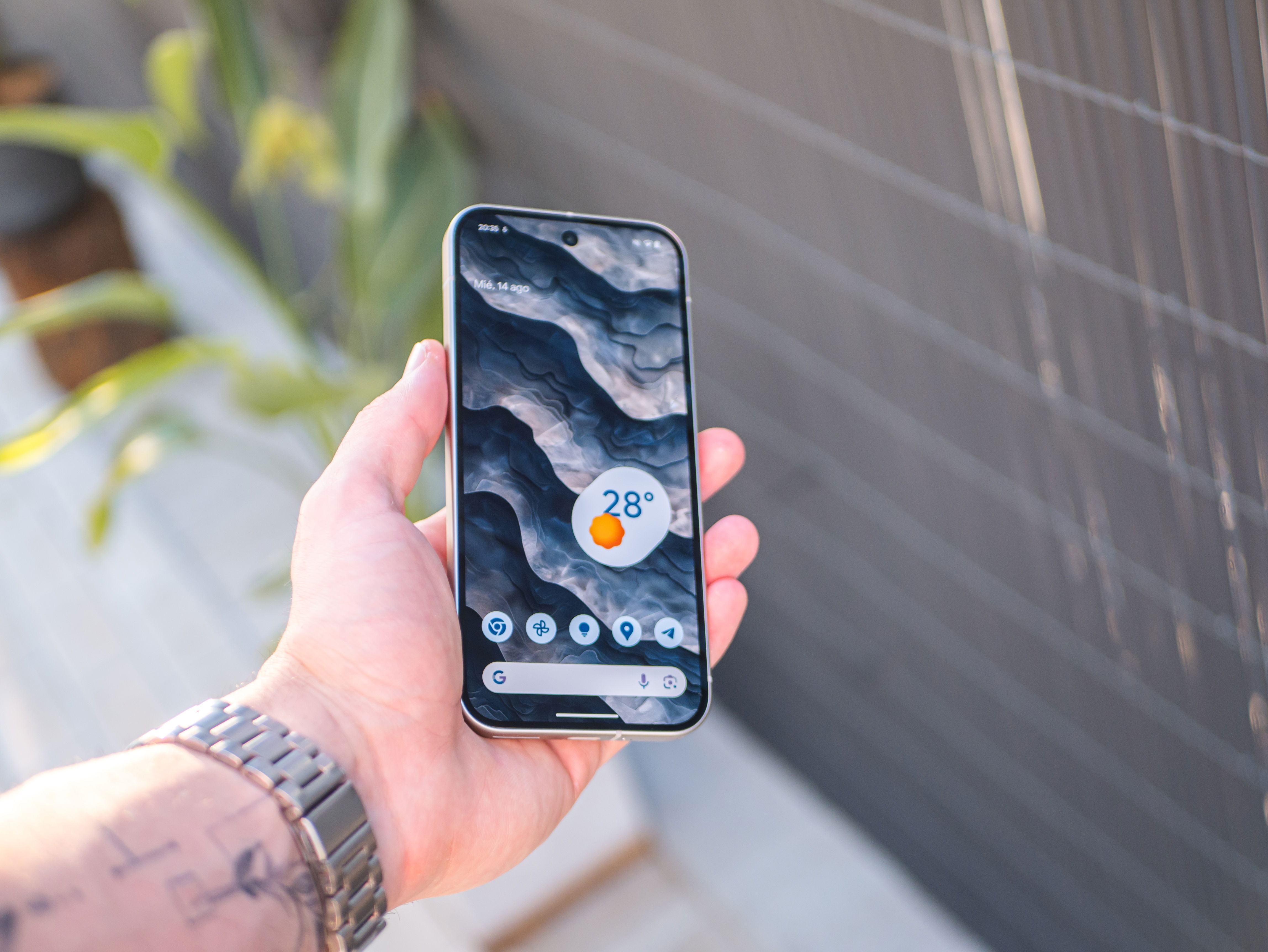 Écran du Pixel 9