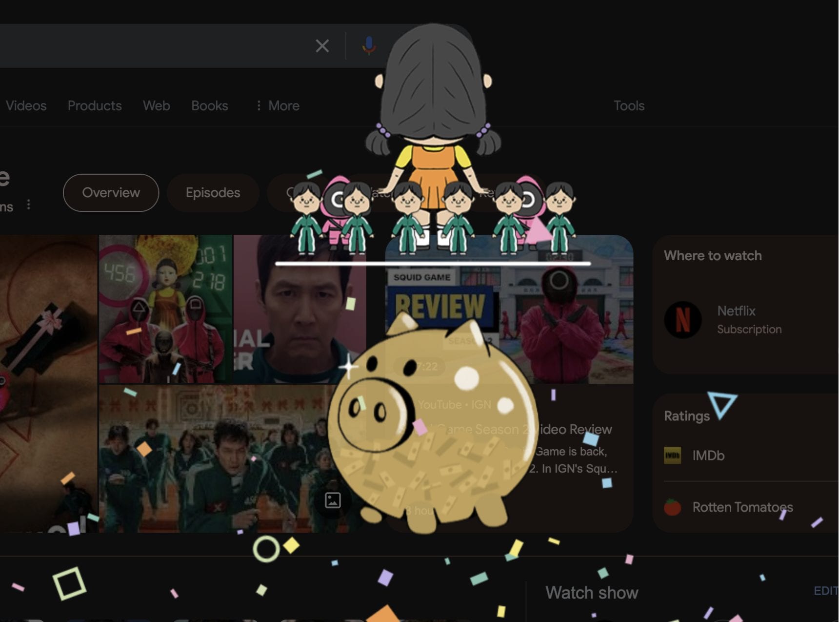 L'astuce de Google pour jouer à Squid Game : découvrez comment activer la fonction secrète 3 Immagine