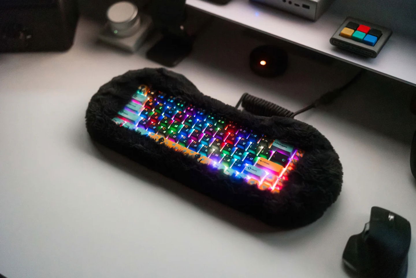 Amants des chats, ils ont créé le clavier mécanique parfait pour vous 3 Clavier pour amoureux des chats