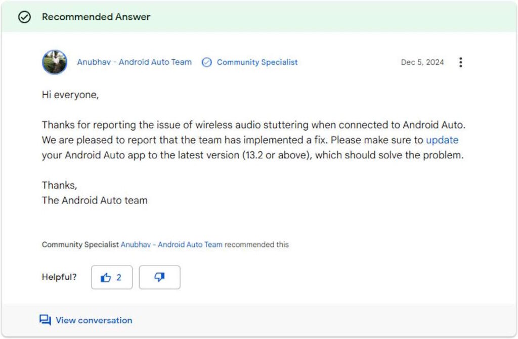 Android Auto : Google résout enfin un problème crucial pour les amateurs de musique en voiture 3 Problèmes Android Auto, mise à jour Google