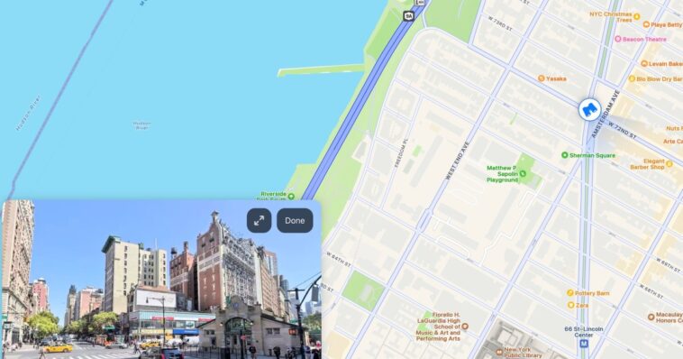 Apple Maps sur le web intègre Look Around, sa fonctionnalité semblable à Street View 1 Apple Maps Sur Le Web Integre Look Around Sa Fonctionnalite.jpg
