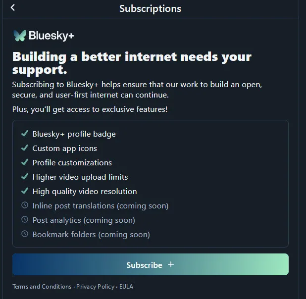 Bluesky lancera une version Premium payante, mais s'engage à ne pas reproduire les erreurs de X 3 Bluesky Premium X erreurs utilisateur