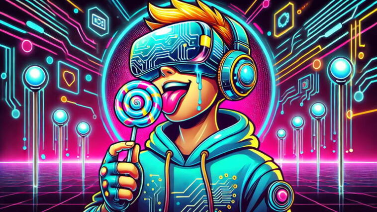 Cette sucette virtuelle te permet de savourer la réalité augmentée 1 Ce chupachups virtuel vous permet de goûter la réalité augmentée