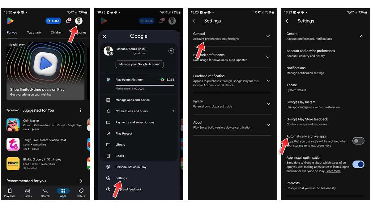 Comment archiver des applications sur votre smartphone Android pour gagner de l'espace et optimiser vos performances 2 Comment archiver des applications sur votre smartphone Android