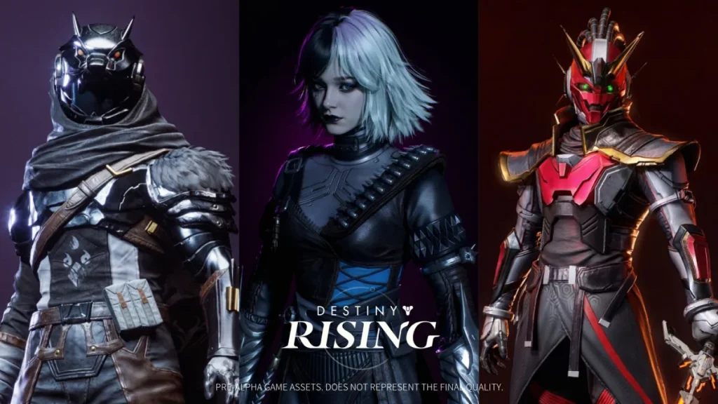 Date de sortie de Destiny Rising, bande-annonce, appareils compatibles et bien plus encore 2 Personnages de Destiny Rising