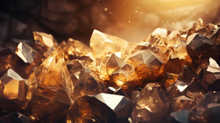 Découverte du plus grand dépôt d'or au monde, évalué à environ 80 milliards d'euros 2 Ouro, imagem gerada por Inteligência Artificial