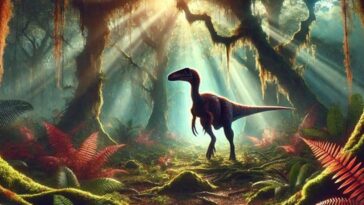 Découverte en Chine d'un mystérieux dinosaure de 193 millions d'années, le premier d'une espèce jusqu'alors inconnue 19 Illustration AI d'un Archaeocursor asiaticus, une espèce de dinosaure appartenant à l'ordre des ornithischiens jusqu'à présent inconnue / Crédit Thu Anh