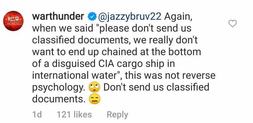 Des documents militaires sensibles refont surface sur le forum de War Thunder, encore une fois ! 2 Des documents militaires sensibles refont surface sur le forum de