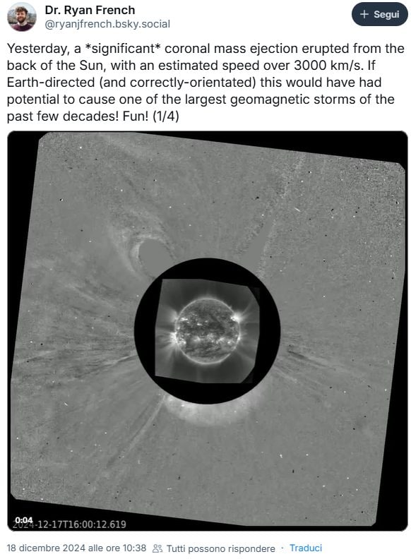 Éruption solaire exceptionnelle et extrême d'une tache cachée, visible dans quelques jours : quels sont les risques ? 3 Image