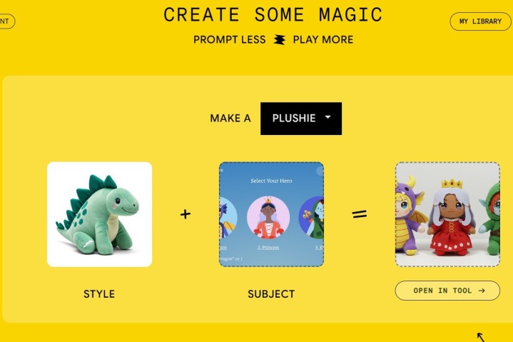 J'ai testé le dernier outil d'IA de Google qui génère des images de manière ludique et novatrice 2 L'outil Whisk AI de Google utilisé avec des images.