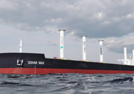 Le plus grand navire du monde utilisant des voiles rotatives marque une étape dans la lutte contre le changement climatique