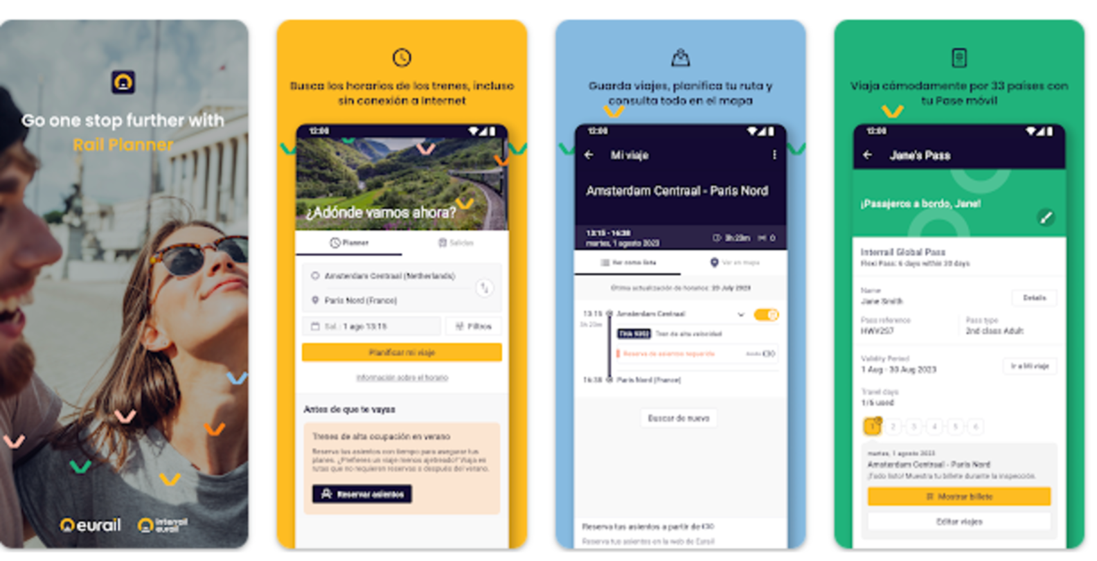 Les meilleures applications pour voyager en train à télécharger absolument 4 Rail Planner est l'application parfaite si vous voyagez en Interrail