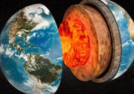 Le noyau interne de la Terre est une sphère chaude et dense de métal solide qui tourne au sein d'une enveloppe externe fondue / Photo iStock