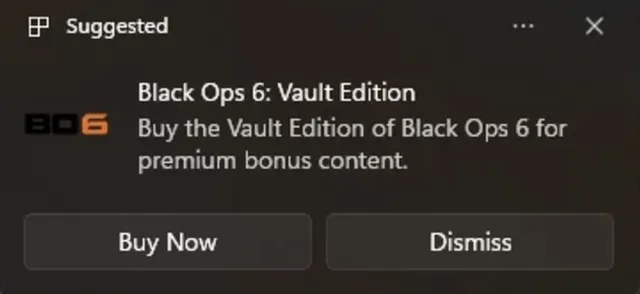 Windows 11 publicité Microsoft notifications