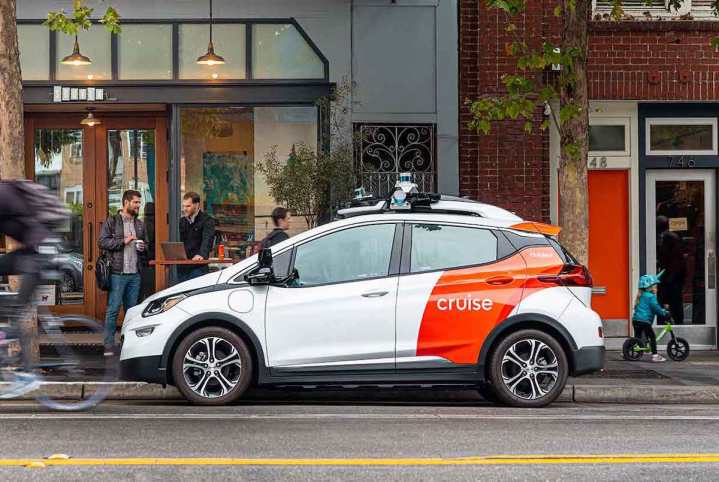On dirait que la fin de la route est arrivée pour les robotaxis Cruise 2 Une voiture autonome Cruise.