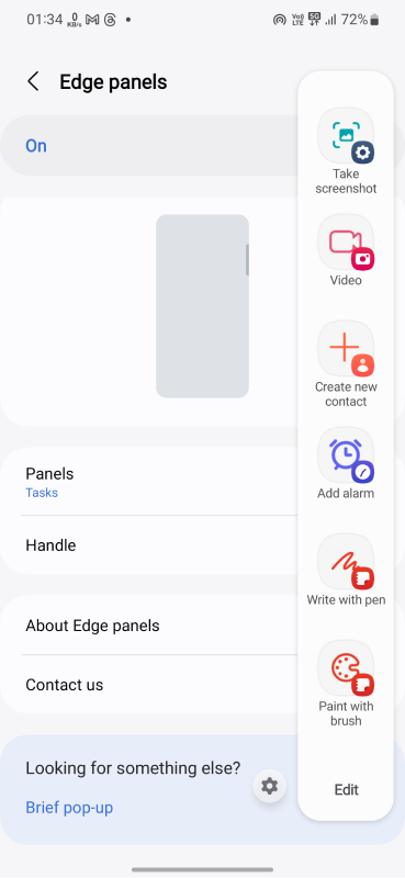 One UI 7 met fin aux téléchargements du panneau Edge depuis le Galaxy Store 2 panneaux edge