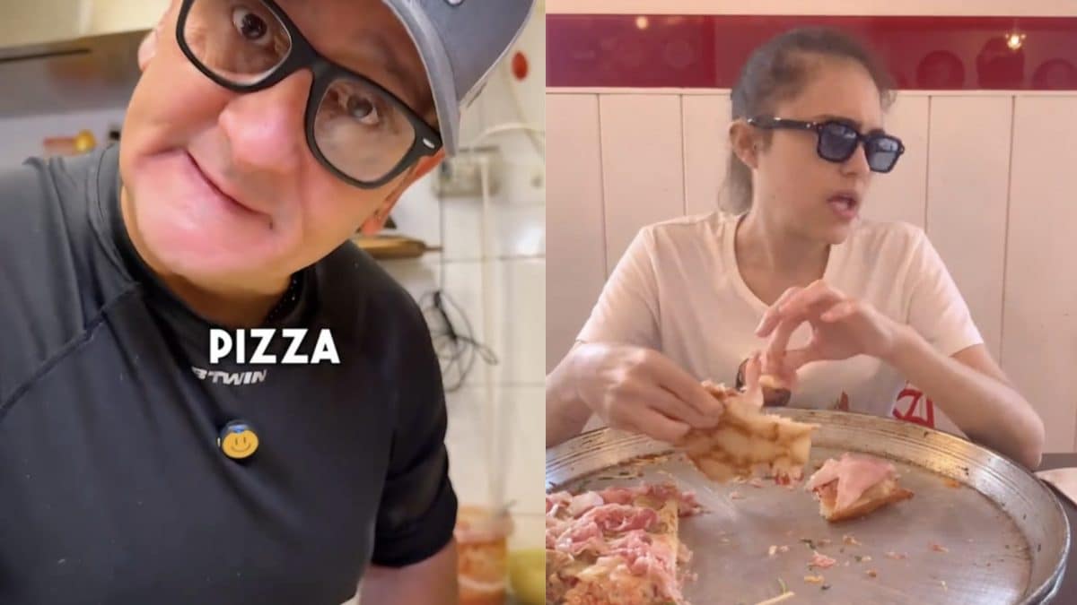 Oserez-vous manger un kilo de pizza pour 100 euros ? Le pizzaiolo prévient : "Arrêtez de jouer avec la nourriture" 2 Immagine