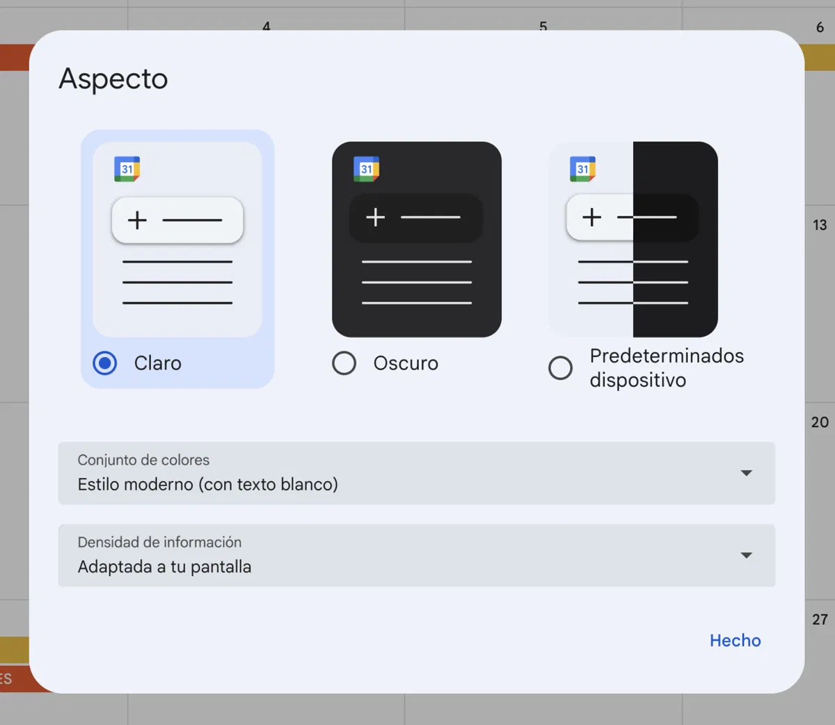Après des années de demandes, Google Calendar enfin disponible en mode sombre sur sa version web 3 Theme Sombre Google Calendar
