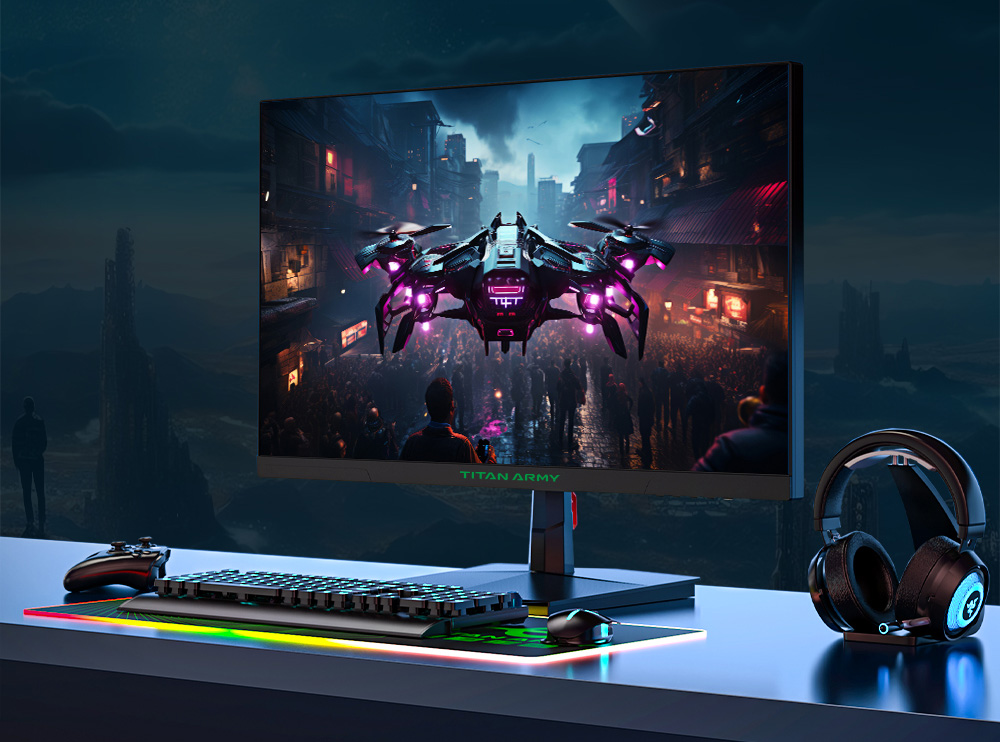 Enfin un écran PC gaming 300Hz ultra-rapide à prix cassé, Titan Army P2510HS 2 Titan Army P2510hs Ecran Gaming