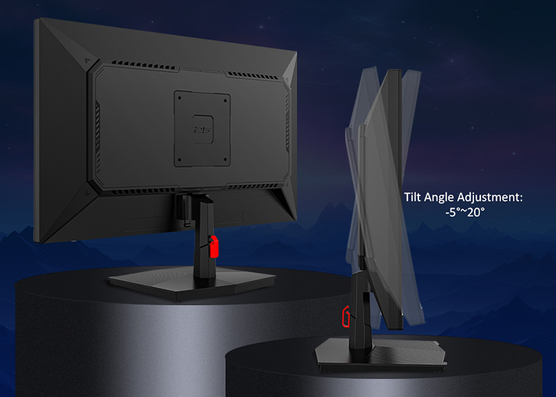 Enfin un écran PC gaming 300Hz ultra-rapide à prix cassé, Titan Army P2510HS 8 Titan Army P2510hs Vesa