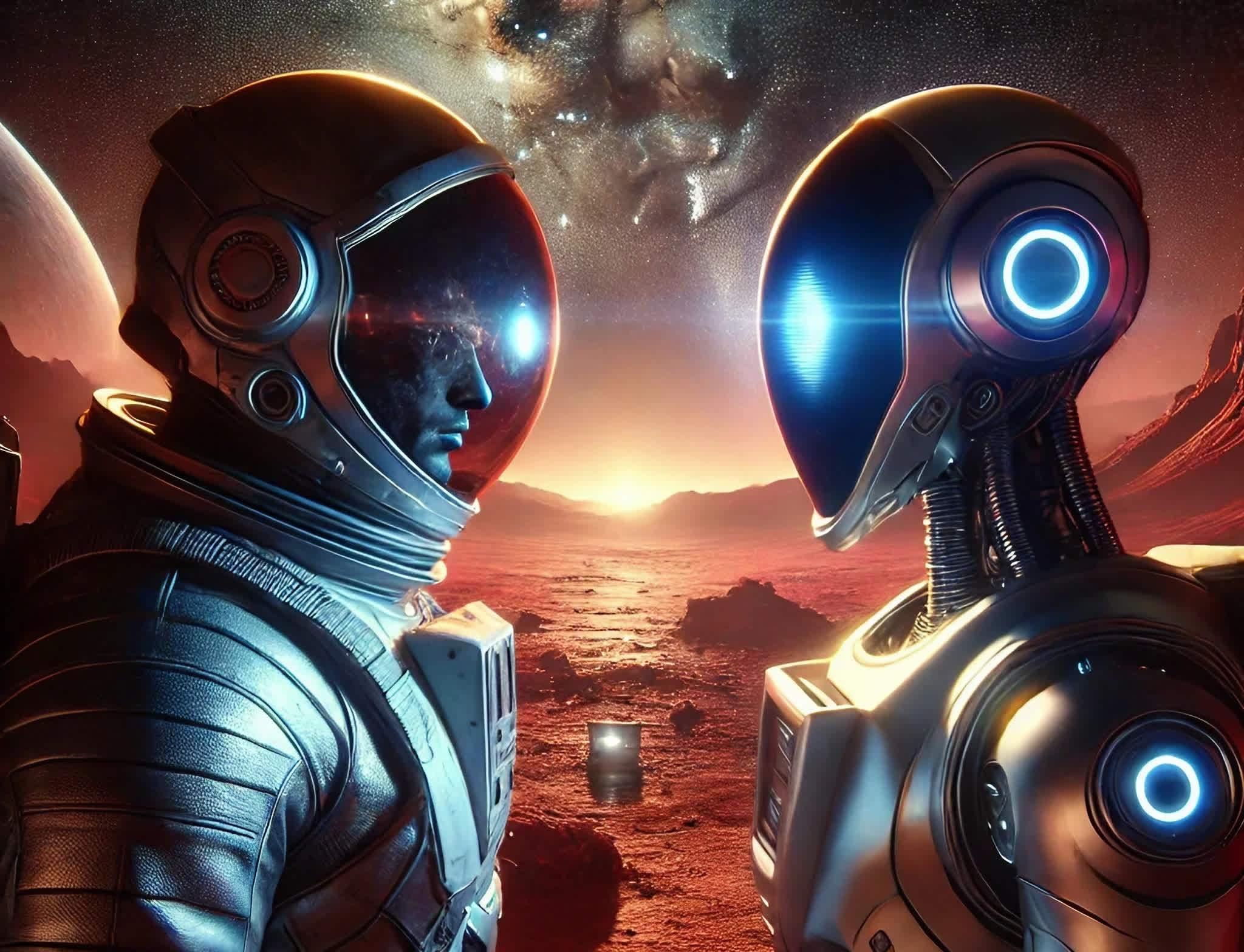 Les Scientifiques S'interrogent : Les Robots Vont Ils Surpasser Les Astronautes