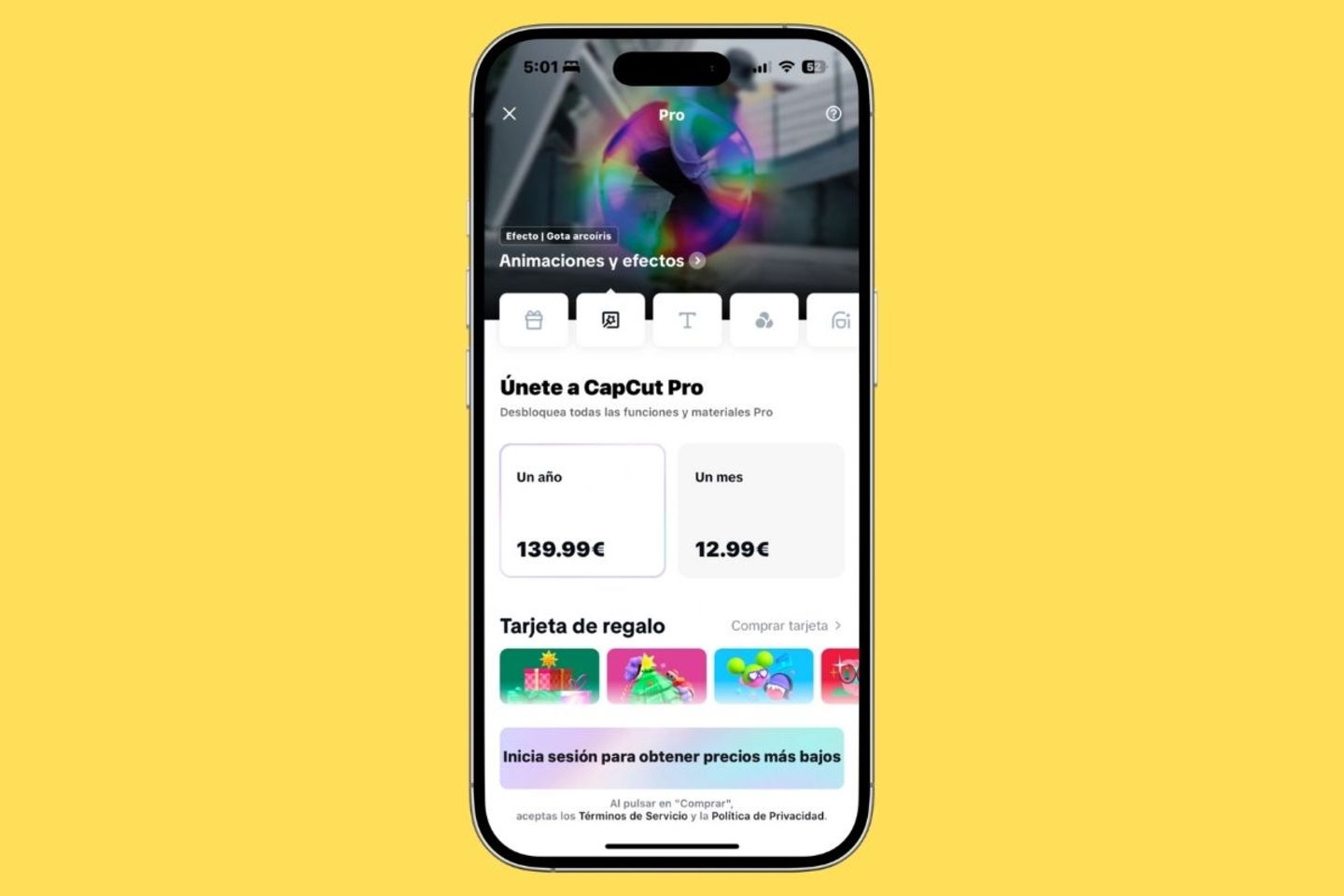 CapCut Pro : prix, avantages et comment l'essayer gratuitement 4 CapCut Pro : prix, ce que cela inclut et comment l'essayer gratuitement