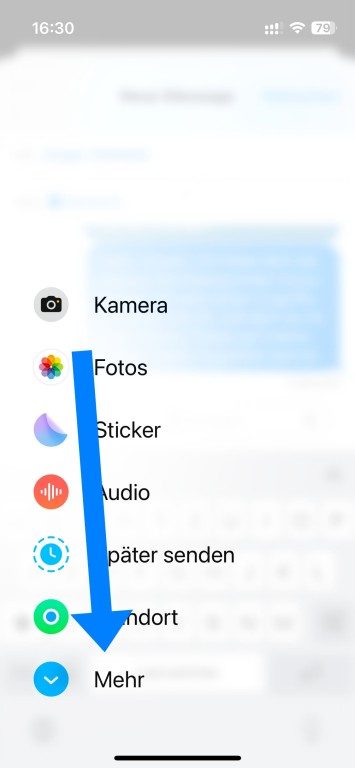 Découvrez comment fonctionne la nouvelle fonctionnalité iOS "Accompagnement" 3 Heimwegbegleitung ios auswahl