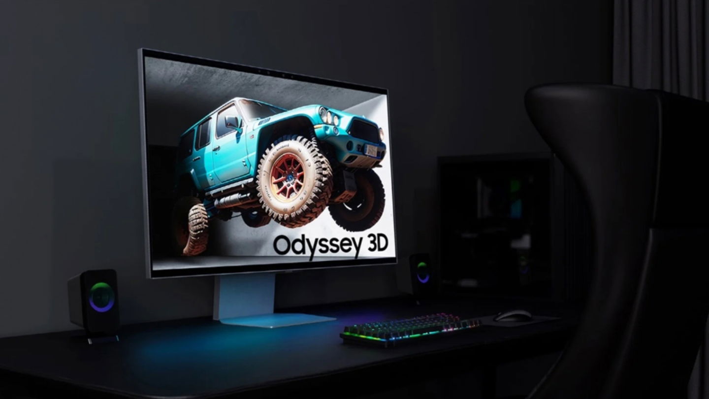 Samsung prend de l'avance sur le CES et dévoile ses nouveaux moniteurs PC pour 2025 5 Samsung Odyssey 3D-principal