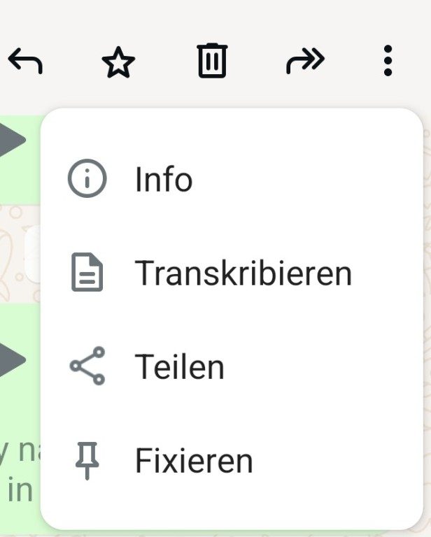 Convertir vos messages vocaux WhatsApp en texte : la méthode facile à adopter 4 Vous pouvez convertir chaque message vocal ultérieurement. (Capture d'écran)
