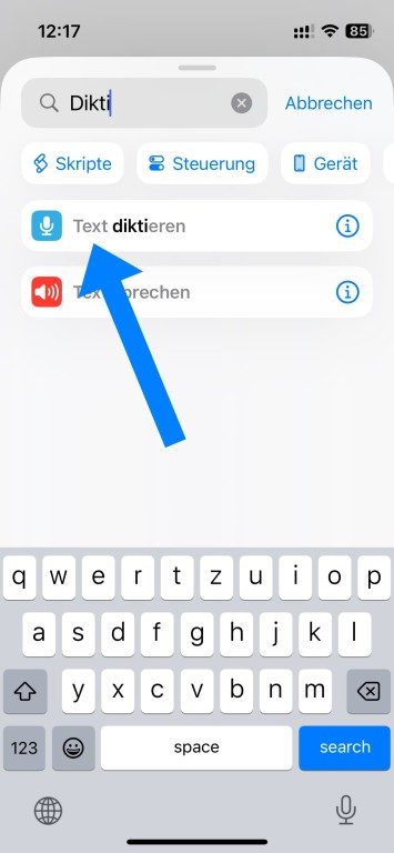 Parle avec ChatGPT directement depuis ton Apple Watch 5 Texte Dikté Raccourci