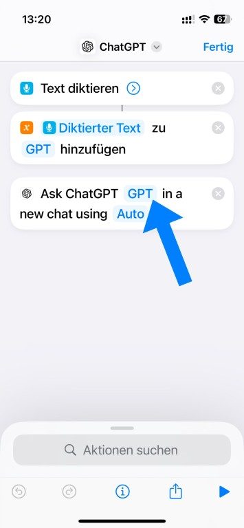 Parle avec ChatGPT directement depuis ton Apple Watch 9 Raccourcis Variables