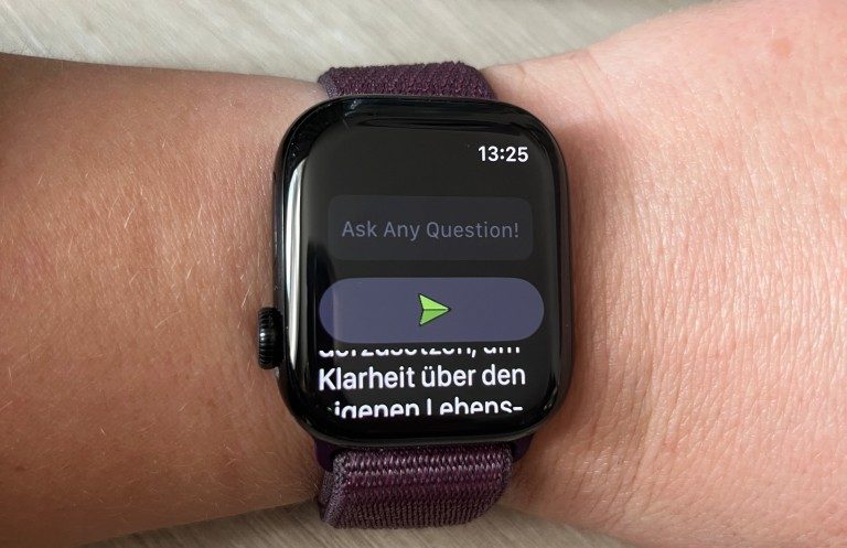 Parle avec ChatGPT directement depuis ton Apple Watch 13 AI Chat Apple Watch