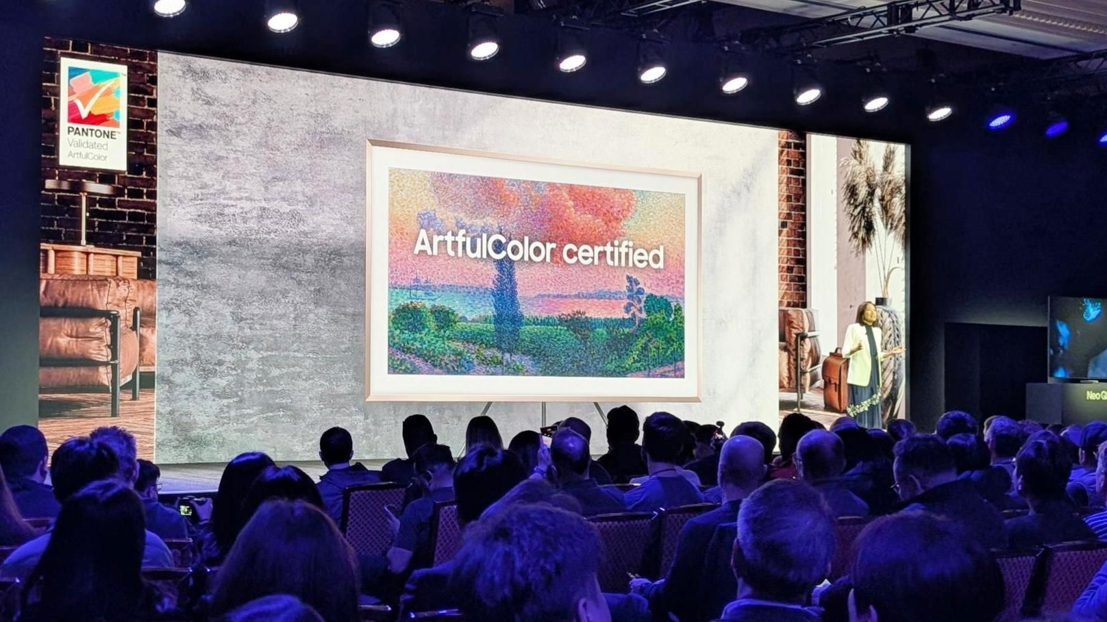 L'écran Neo QLED arrive sur les télévisions The Frame de Samsung avec son modèle Pro présenté au CES 2025