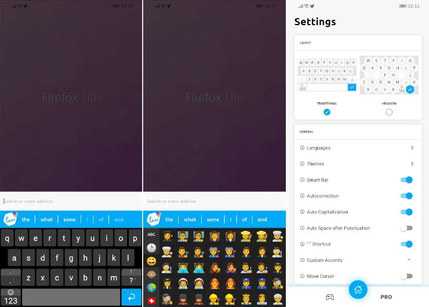 Meilleures Applis de Clavier Emoji sans Publicité