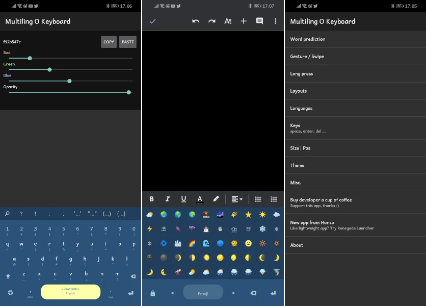 Meilleures applications de clavier emoji sans publicité