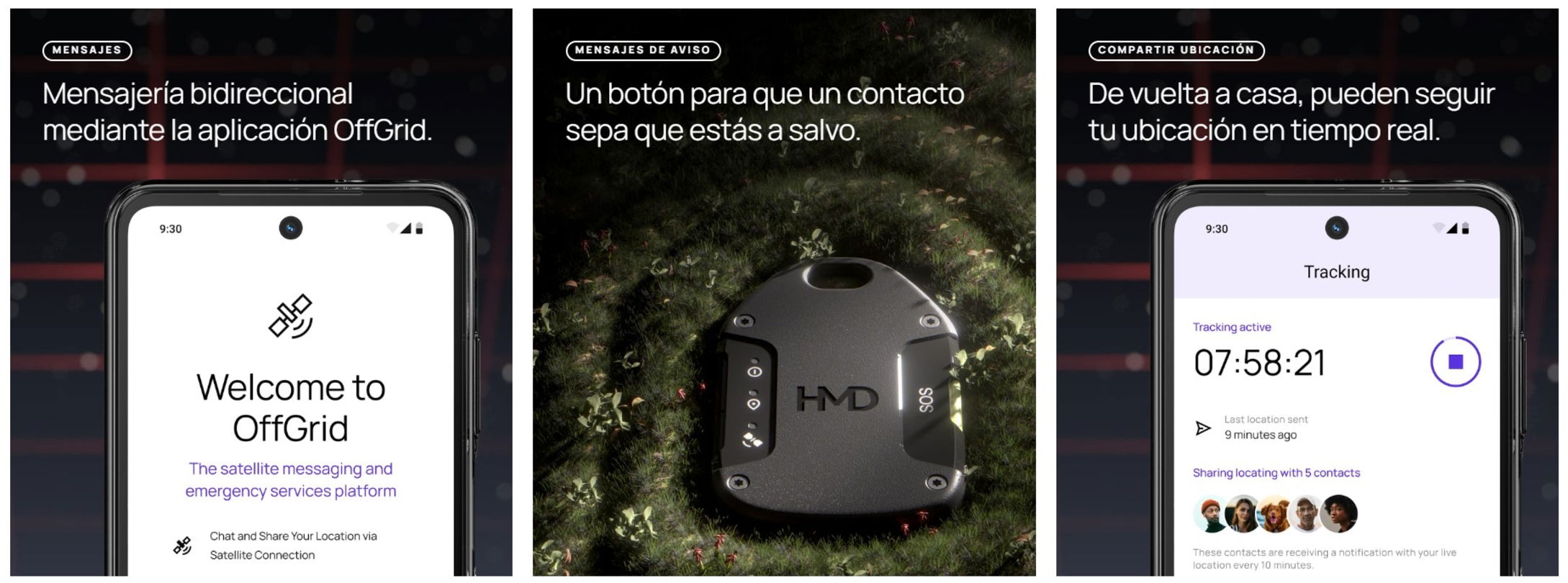 HMD OffGrid démocratise la connectivité par satellite pour tous, sur iOS et Android 3 HMD OffGrid démocratise la connectivité satellite pour tous, en iOS et Android