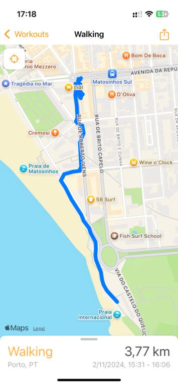 Exportation des cartes d'entraînement de l'Apple Watch : Découvrez comment faire ! 11 Données d'entraînement GPX