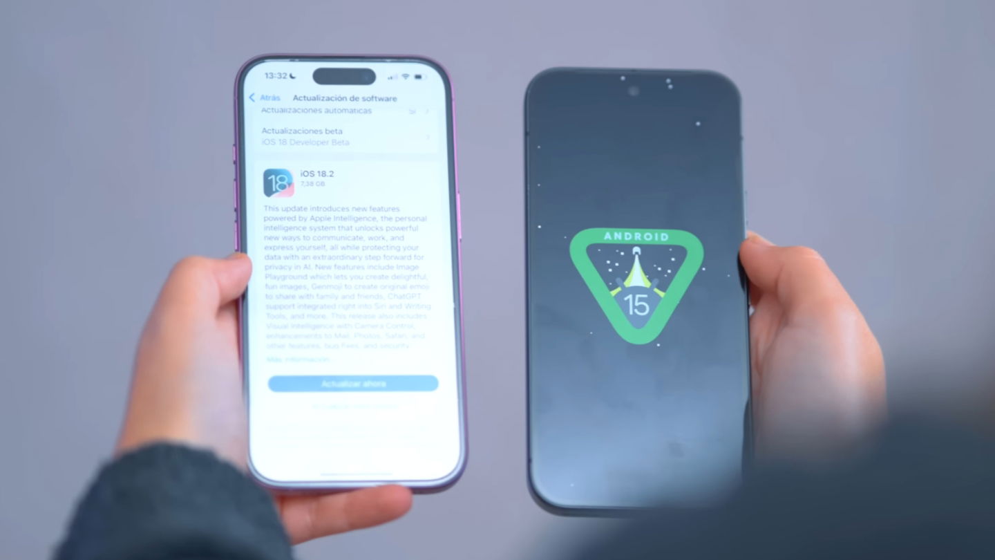 Systèmes d'exploitation de l'iPhone 16 et du Google Pixel 9