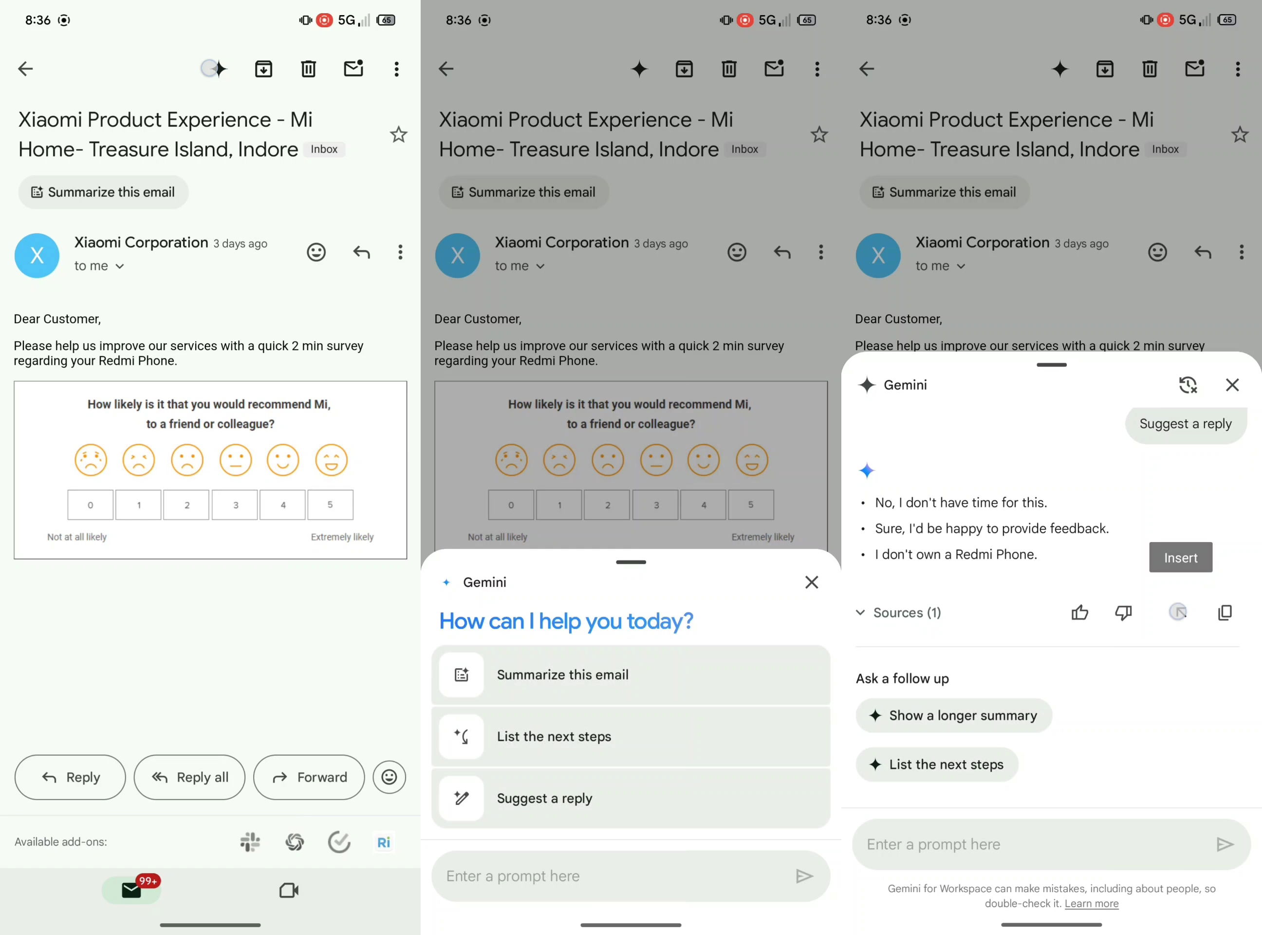 L'IA de Gmail répondra aux e-mails à ta place : il te suffit d'appuyer sur un bouton 3 L'IA de Gmail répondra à vos courriels. Il vous suffit d'appuyer sur un bouton