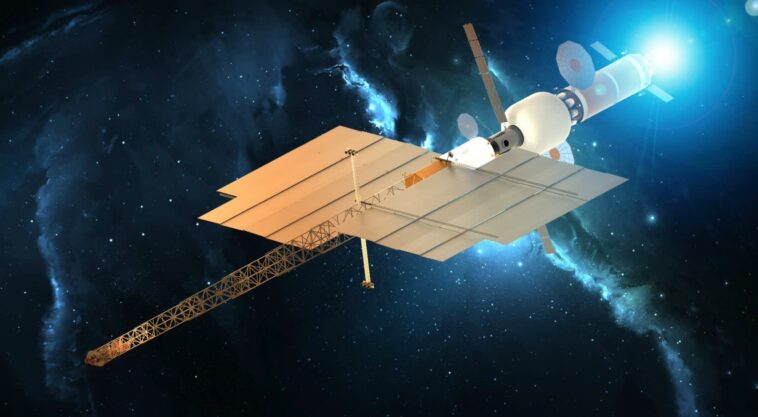 La NASA prévoit d'envoyer un radiateur de la taille d'un terrain de football dans l'espace pour sa fusée nucléaire-électrique vers Mars 1 La Nasa Prévoit D'envoyer Un Radiateur De La Taille D'un