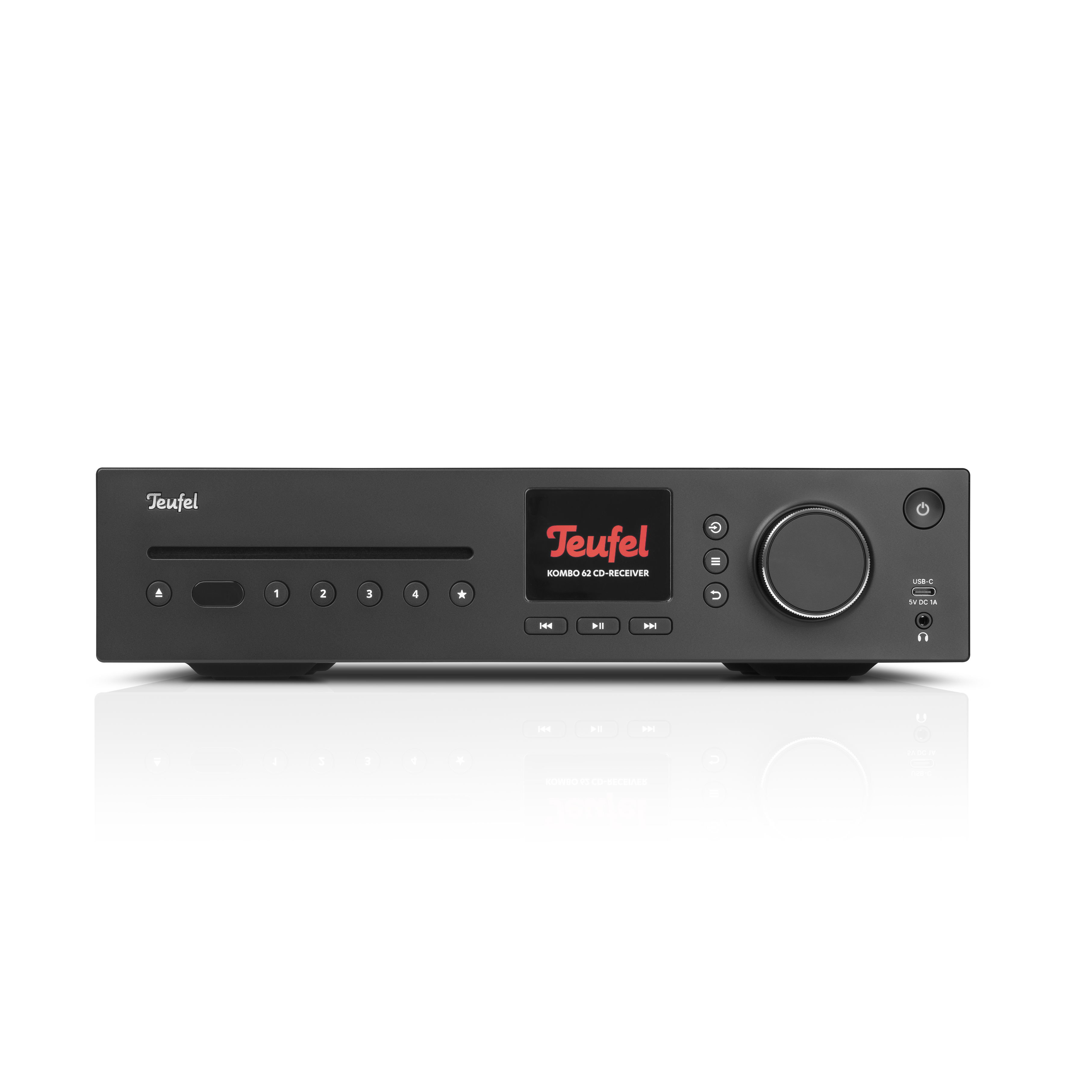 Le nouveau Teufel KOMBO 62 unit CD et streaming en un seul appareil audio
