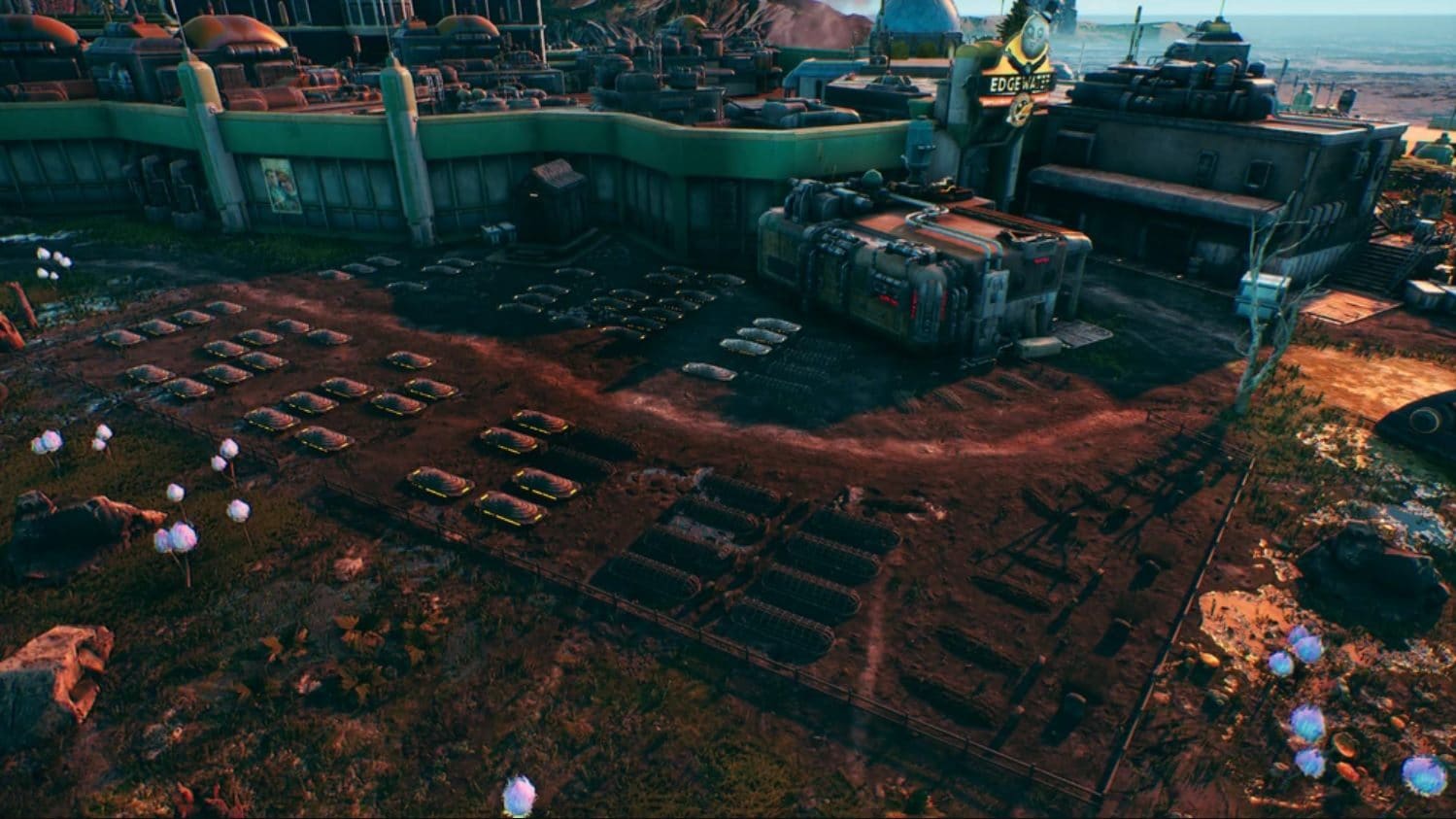 Un jeu vidéo de 2019 a prédit beaucoup de choses sur notre monde : les prophéties de The Outer Worlds 3 THE OUTER WORLDS | En dehors des murs de la première ville, il y a le cimetière où sont enterrés les citoyens/travailleurs : bien entendu, seulement ceux qui peuvent se le permettre.